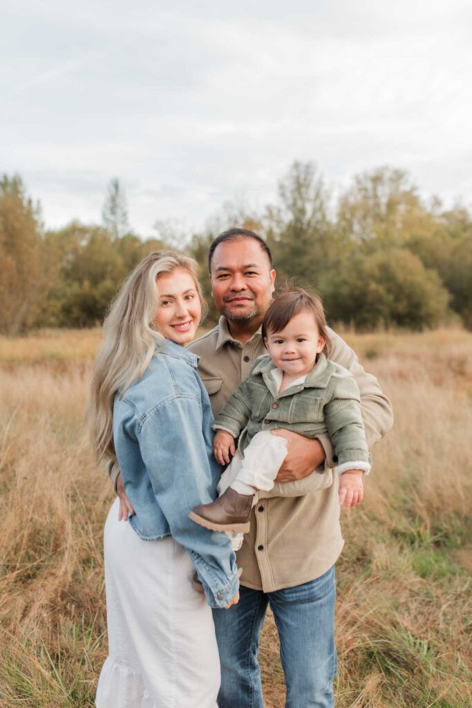 Fall family photo session with a Vancouver WA family photographer