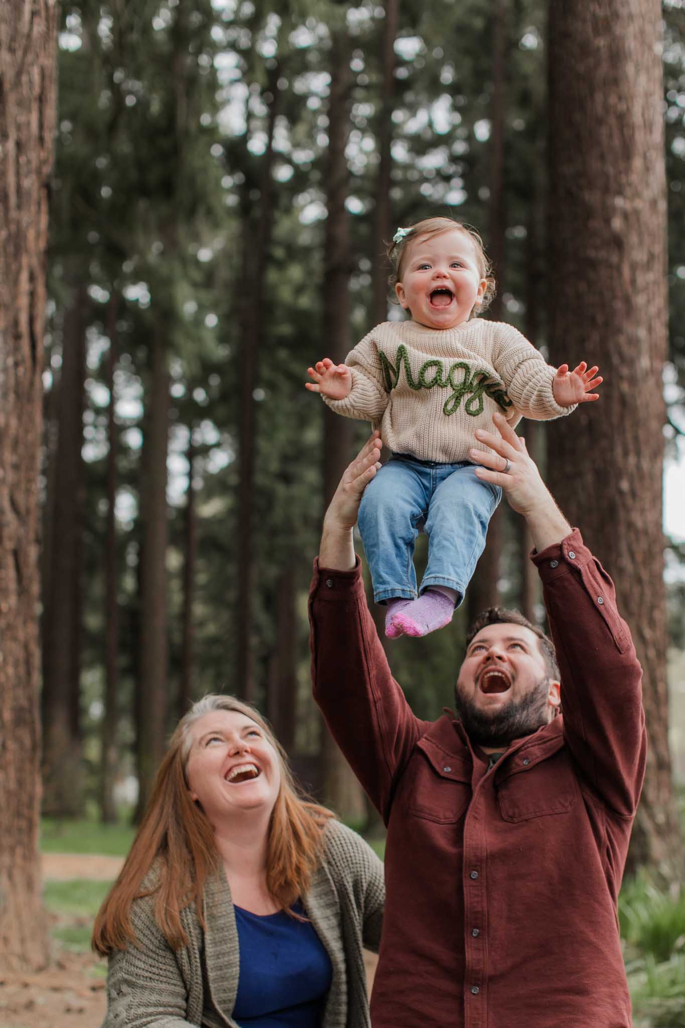 Portland family photographer outdoor session